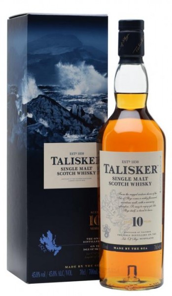 Talisker 10 Years Islay Single Malt Scotch Whisky 70 cl / 45 % Schottland