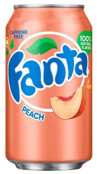 Fanta Peach 355 ml USA