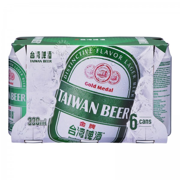 TAIWAN BEER Gold Medal Lager Kiste 24 x 330 ml / 5 % Taiwan