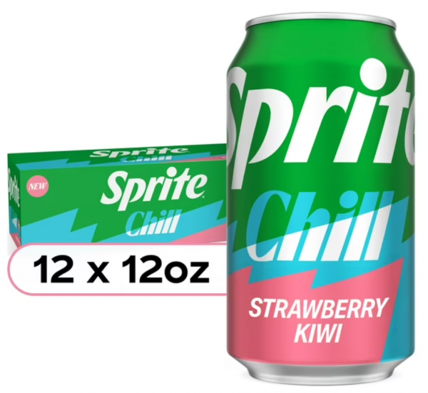 Sprite CHILL Strawberry KIWI Kiste 24 x 355 ml USA