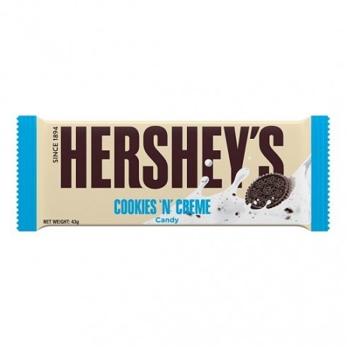 HERSHEY'S Cookies n' Creme 43 Gramm USA