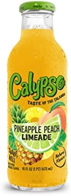 CALYPSO PINEAPPLE PEACH Lemonade 473 ml USA