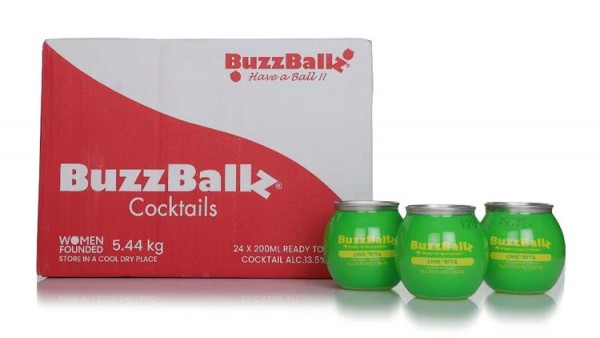 BuzzBallz Lime'Rita Margarita Cocktail Kiste 24 x 200 ml / 15 % USA