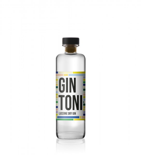 GIN TONI Lucerne Dry Gin 50 cl / 40 % Schweiz