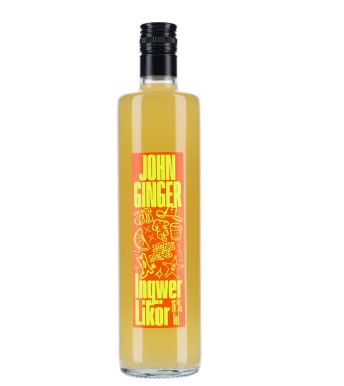 JOHN GINGER Likör aus Züri 70 cl / 16 % Schweiz