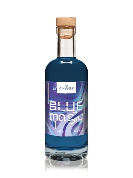 Das GinWerk BLUE Magic Dry Gin 50 cl / 43 % Deutschland