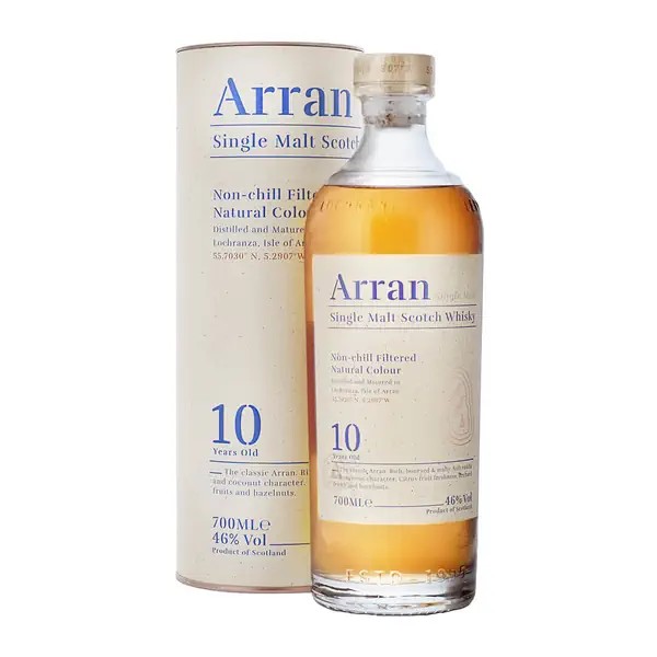 The Arran Single Malt Scotch Whisky 10 Jahre 70 cl / 46 % Schottland