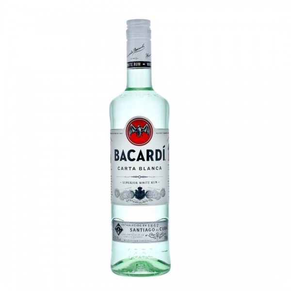 BACARDI Carta Blanca Rum 70 cl / 37.5 % Puerto Rico