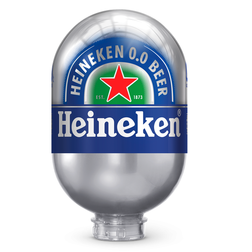 HEINEKEN ALKOHOLFREI 0.0 % Bier KEG (BLADE) 8 Liter Holland