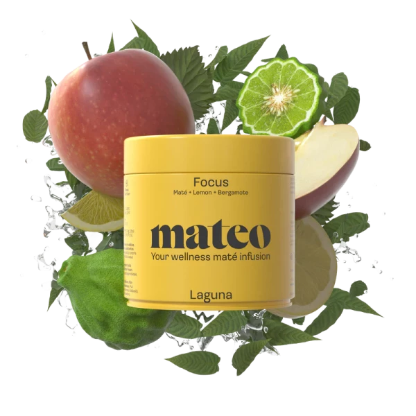 mateo Maté Tea LAGUNA - Mission Focus - loose tea, 100 grams