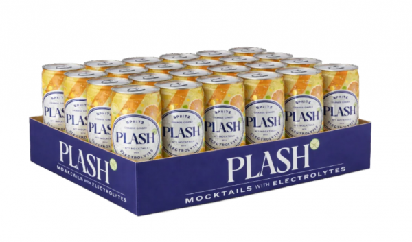 Plash Spritz Orange Ingwer Mocktail alkoholfrei Kiste 24 x 330 ml Schweiz
