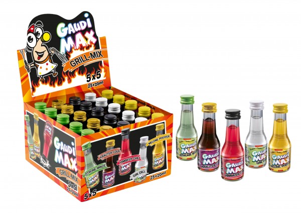 Gaudi Max GRILL Mix 25 x 2 cl / 17 % Deutschland