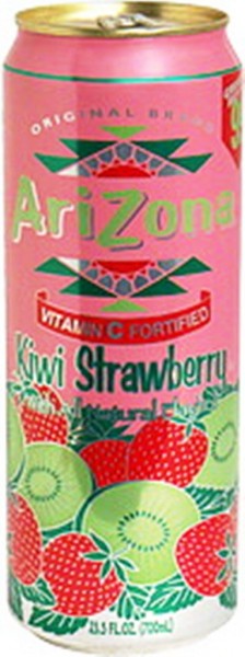 Arizona KIWI - STRAWBERRY Kiste 24 x 680 ml USA