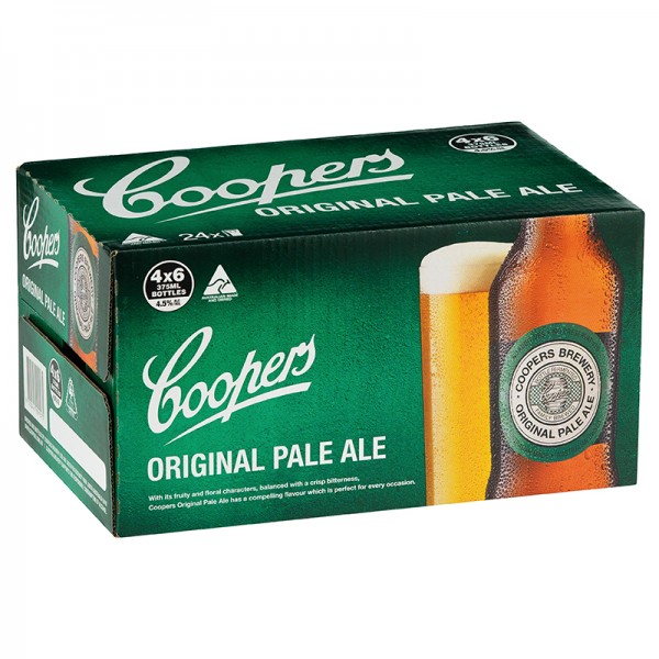 COOPERS Original Pale Ale Kiste 24 x 375 ml / 4.5 % Australien