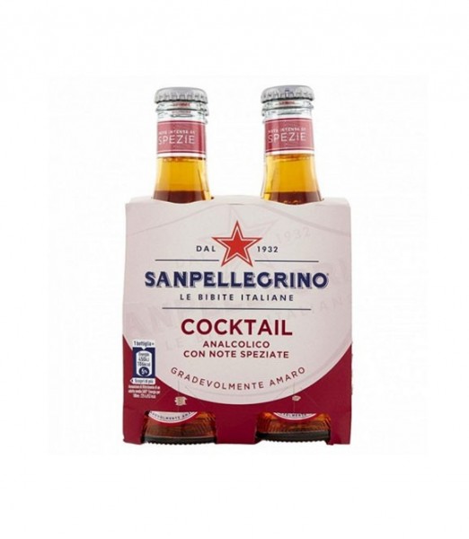 Sanpellegrino Red COCKTAIL Alkoholfrei Kiste 24 x 200 ml Italien