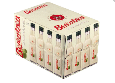 Berentzen SHOT Saurer Apfel Likör Box 24 x 2 cl / 16 % Deutschland | Shots  | Drink-Shop