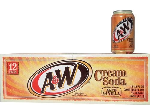 A&W Cream Soda Kiste 24 x 355 ml USA
