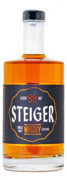 STEIGER Spirits Single Malt WHISKY 50 cl / 42 % Deutschland