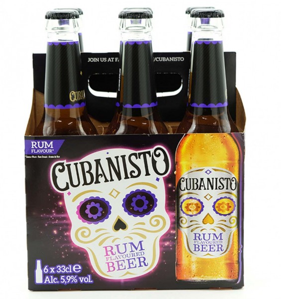 CUBANISTO Rum Flavored Beer 24 x 330 ml / 5.9 % UK