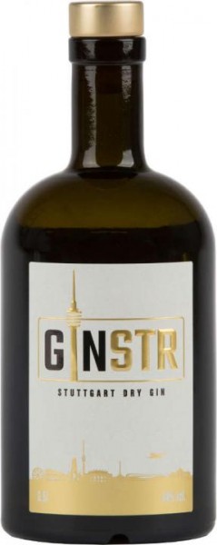 GINSTR Stuttgart Dry Gin 50 cl / 44 % Deutschland