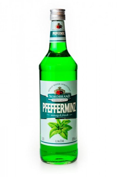 PFEFFI - Pfefferminzlikör Nordbrand 70 cl / 18% Deutschland