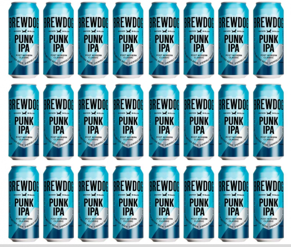 BrewDog PUNK IPA Dose Kiste 24 x 500 ml / 5.6 % Schottland