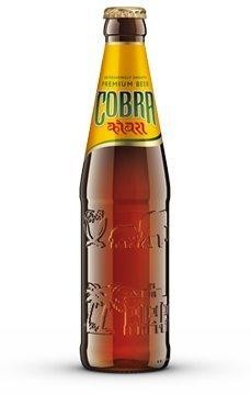 COBRA Lager Bier 330 ml / 5 % Indien