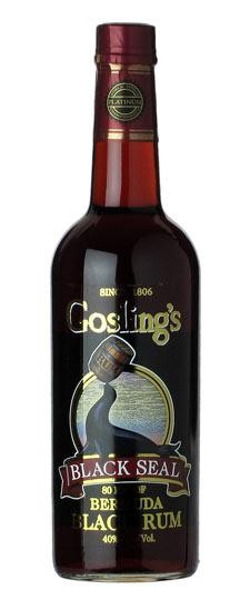 Gosling's Black Seal Bermuda Black Rum 70 cl / 40 % Karibik