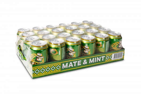 EL TONY Mate & MINT Tea Kiste 24 x 330 ml Österreich