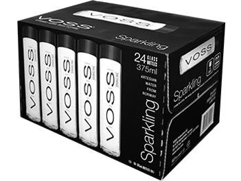 VOSS Sparkling Water Kiste 24 x 375 ml Norwegen