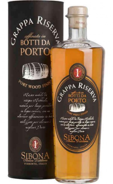 SIBONA Grappa Riserva Barolo Botti da Porto Magnum 150 cl / 44 % Italien