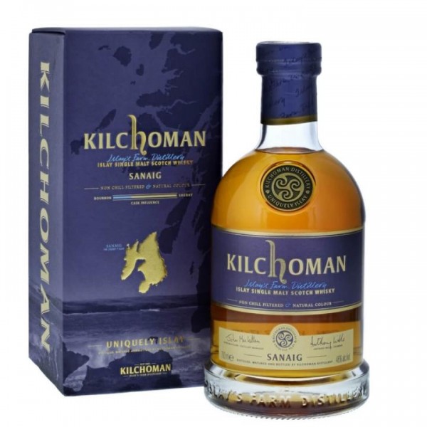 Kilchoman SANAIG Scotch Whisky 70 cl / 46 % Schottland