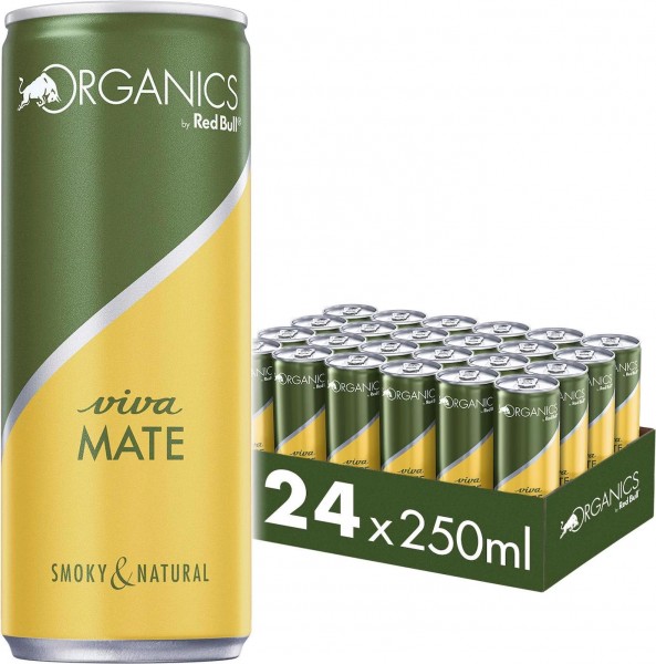 Red Bull Organics viva MATE Kiste 24 x 250 ml Schweiz