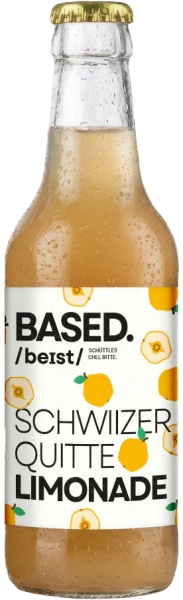BASED. Schwiizer Quitte Lemonade 330 ml Schweiz