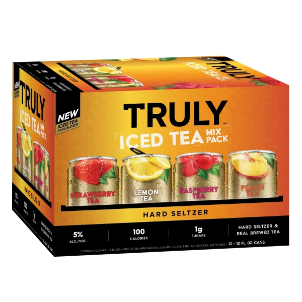 Truly Hard Seltzer Iced Tea Variety Pack 24 x 355 ml / 5 % USA