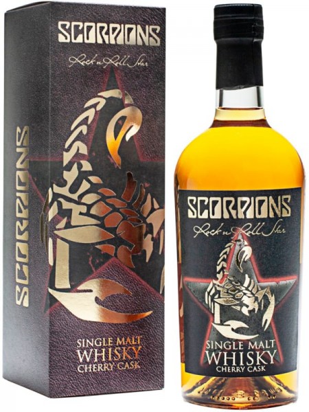 SCORPIONS Single Malt Cherry Cask 70 cl / 40 % Schweden