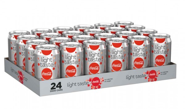 Coca Cola LIGHT Dose Kiste 24 x 330 ml Frankreich