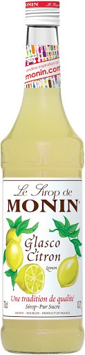 MONIN Premium Glasco / Citron Sirup 70 cl Frankreich