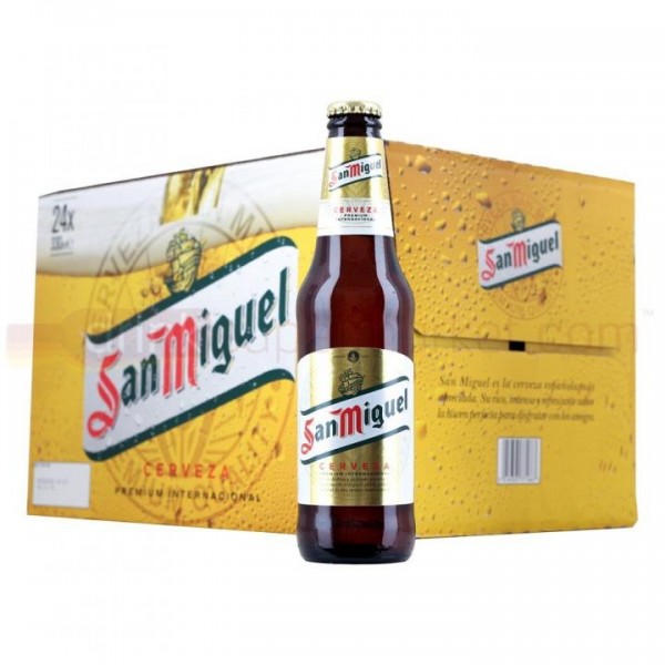 Spanien Lager x Kiste % 5.4 330 ml San / 24 Miguel Bier