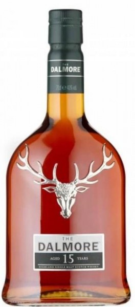 The DALMORE 15 Years Highland Single Malt Scotch Whisky ohne Verpackung 70 cl / 40 % Schottland