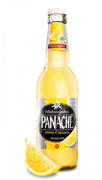 Schützengarten PANACHE Zitrone & Edelweiss Naturtrüeb 330 ml / 2.6 % Schweiz