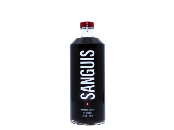 SANGUIS Schweizer Aperitif auf Rotwein-Basis 70 cl / 12 % Schweiz