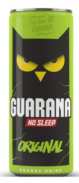 GUARANA No Sleep Original Energy Drink Kiste 24 x 250 ml Serbien