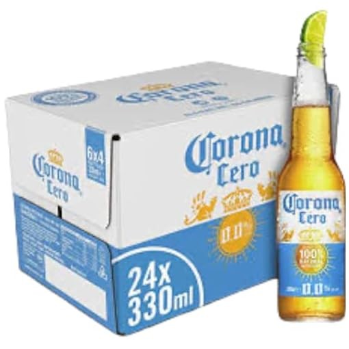 Corona CERO 0.0 % Extra Bier Alkoholfrei Kiste 24 x 330 ml Mexiko