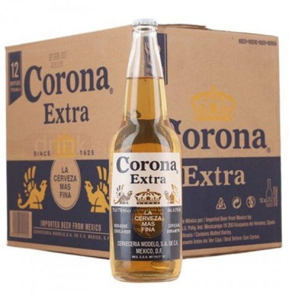 Corona Extra Grande Kiste 12 x 710 ml / 5 % Mexiko 