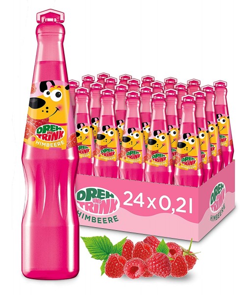 DREH und DRINK HIMBEERE PET Kiste 24 x 200 ml Österreich