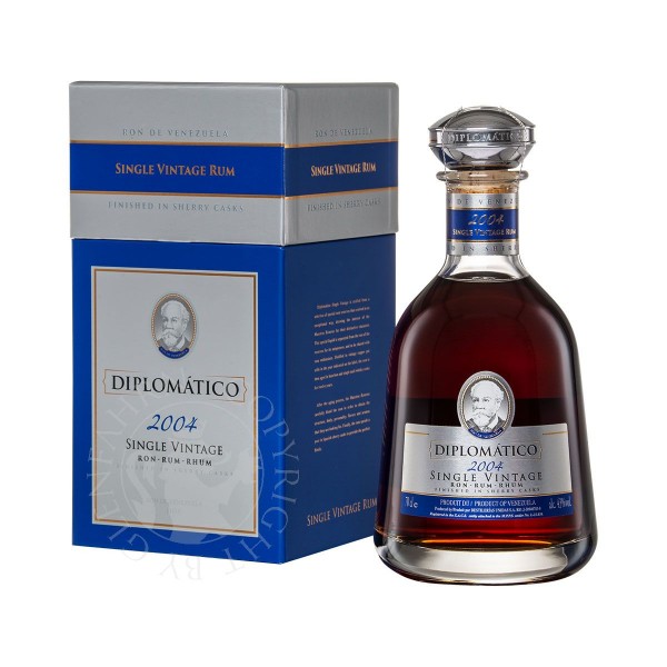 DIPLOMATICO Single Vintage 2004 (Limited Edition) 70 cl / 43 % Venezuela