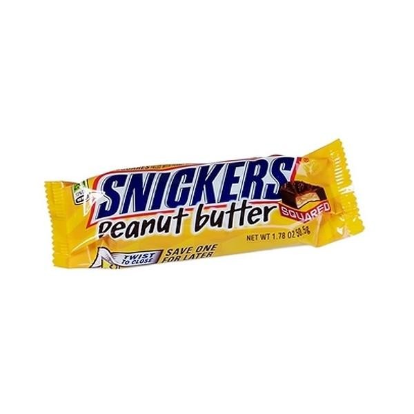 Snickers Squared Peanut Butter 50.5 Gramm USA