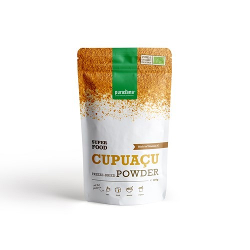 Purasana Superfood Cupuaçu Raw Powder 100 Gramm Belgien