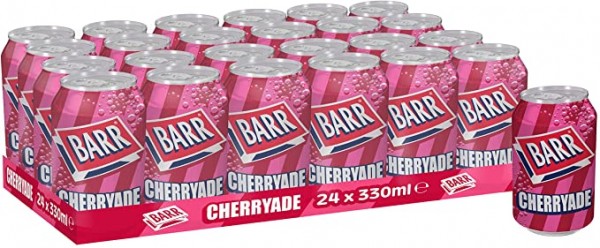 BARR Cherryade Zuckerfrei Kiste 24 x 330 ml UK